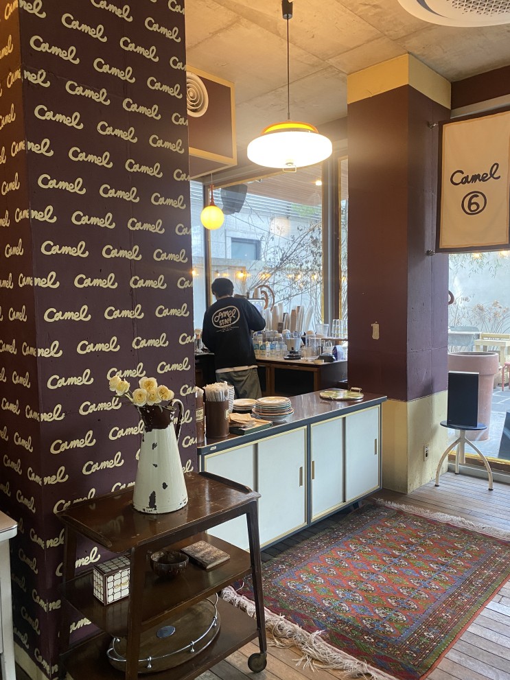 [서울] 압구정카페 카멜커피 6호점, 압구정데이트, 커피 맛있는 CAMEL 도산공원카페