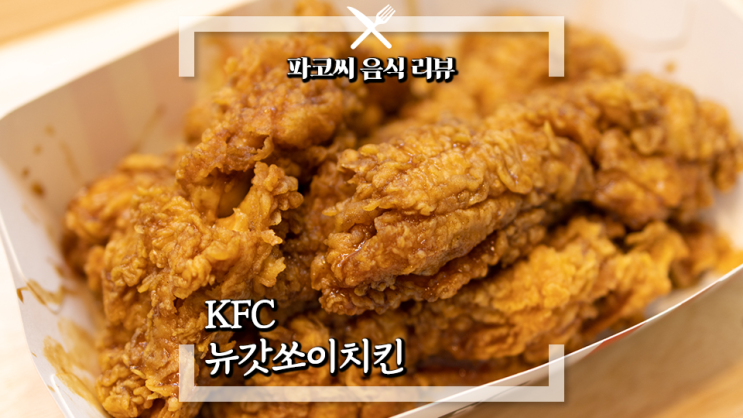[내돈내산 솔직 리뷰] KFC 뉴갓쏘이간장치킨 2023년 KFC의 새로운 첫 치킨 메뉴 과연 맛은?