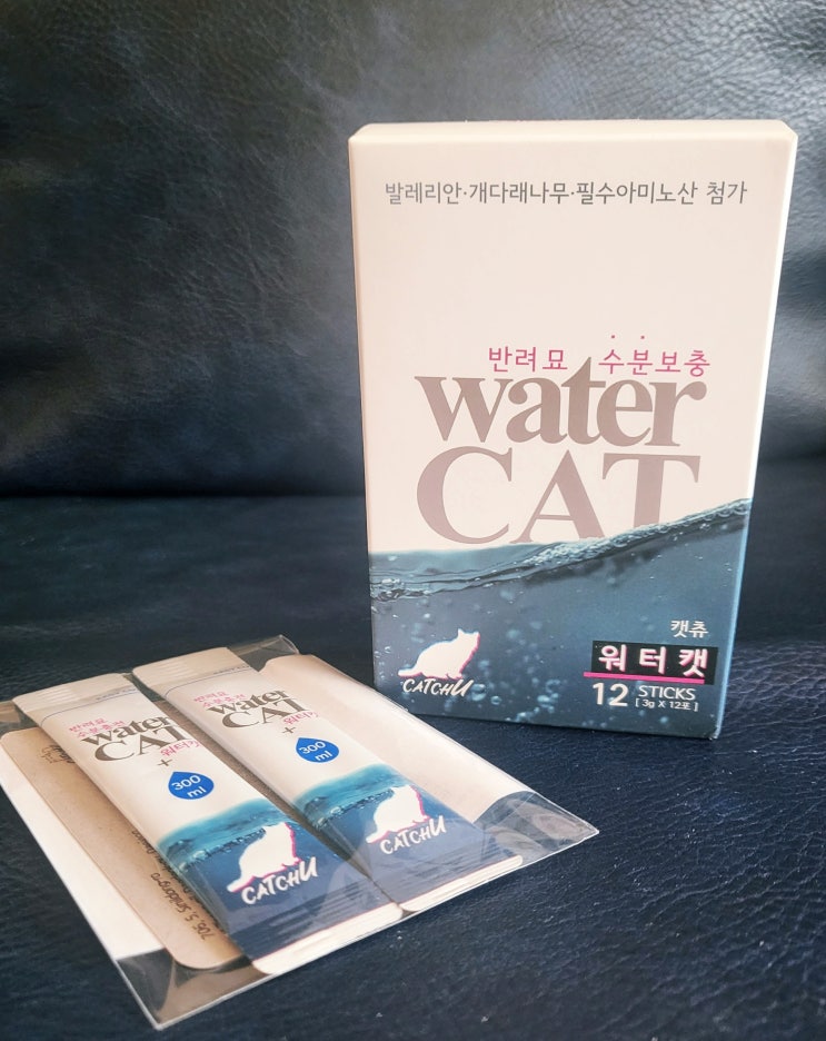  워터캣 고양이 반려묘 음료 보조사료 리뷰