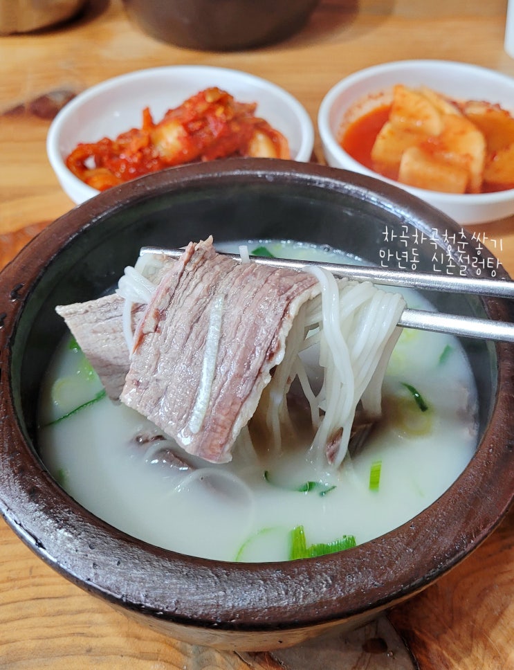  대전 만년동 국밥맛집 신촌설렁탕 20,000원짜리 후기