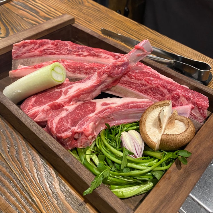  [마곡/발산] 분위기 좋은 데이트 장소 '녹지' 우대갈비 & 양갈비 맛집 (콜키지 프리)