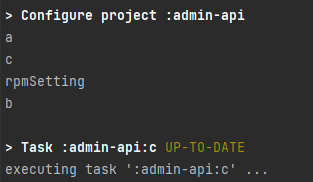 [Gradle][task] gradle 에서 코드 작성에 따른 Configure project  및 일반 Task 로서의 실행