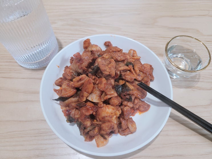  닭갈비레시피 올품 양념닭갈비 맛있는 안주로 제격