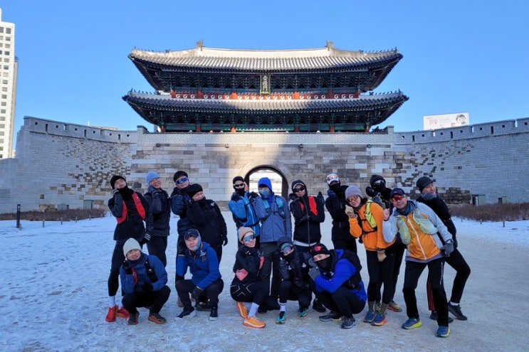  영하 15도 한파에 한양도성길 21Km 트레일러닝 | 체릉클럽 12월 정기모임