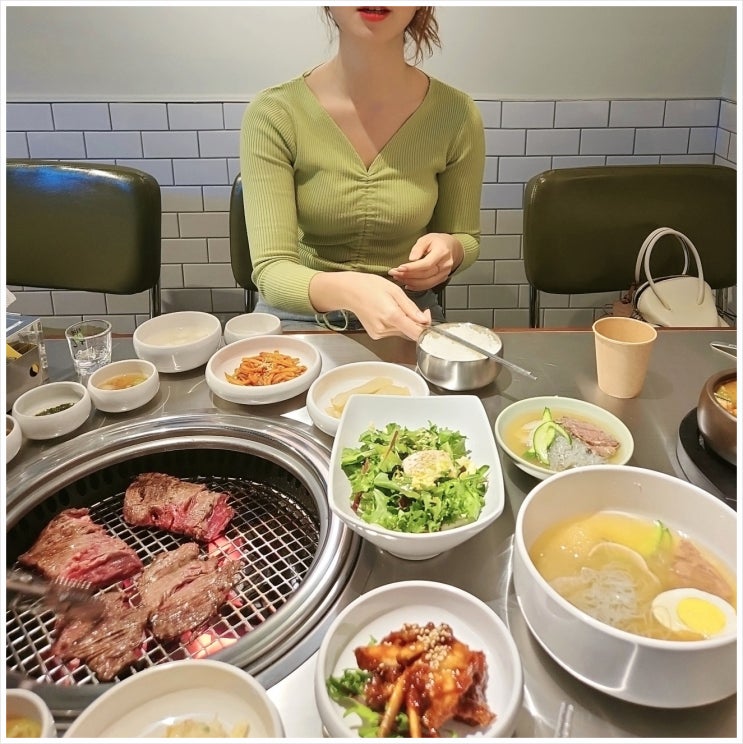 대전 소갈비 맛집 관평동 청기와타운