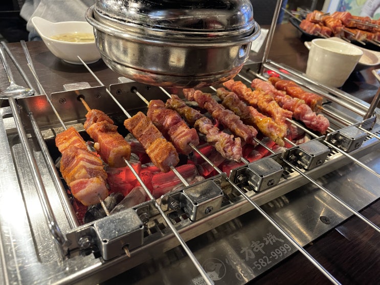  경기 양평 -  양꼬치는 맛있는 양갈비 양꼬치 전문점 항방양육관양평점