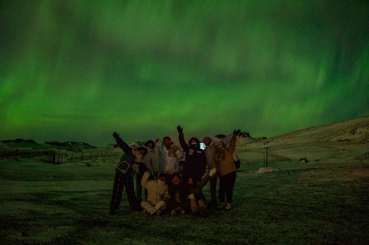 #3 아이슬란드에서 오로라 본 날 '댄싱 오로라까지'(KP 지수 무려 4!) + 스나이펠스네스 반도(서부반도)