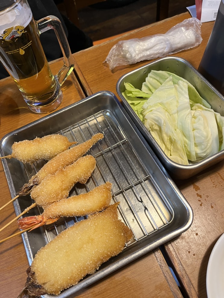  신세카이 오야지노 쿠시야 본점 :: 오사카 신세카이 쿠시카츠 후기