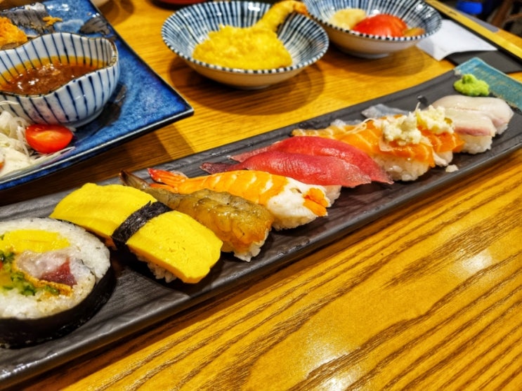  해운대 가성비 좋은 점심특선이 있는 초밥 맛집:: 상무초밥 센텀점