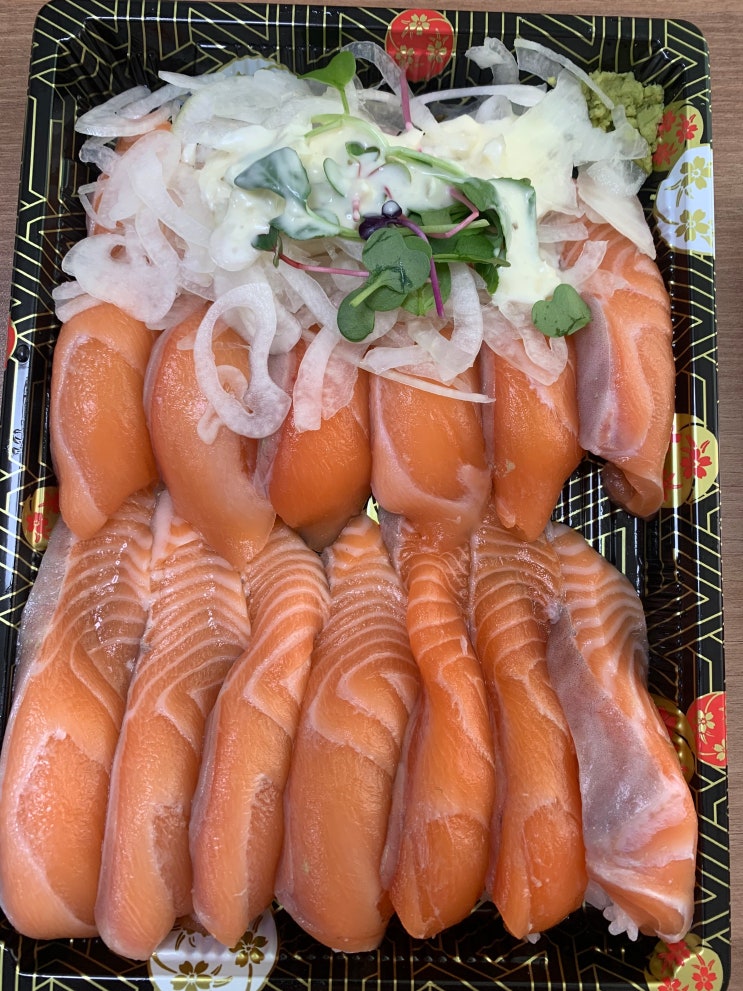  의정부역 초밥맛집 신쉐프요리의신 연어초밥 내돈내산