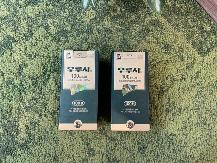 간기능개선제 우루사 정 100mg UDCA 성분을 통하여 간질환증상 개선해요