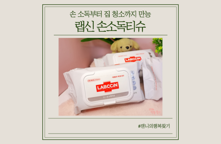  [랩신 손소독티슈] 새학기준비물로 아이손소독부터 집안청소까지!