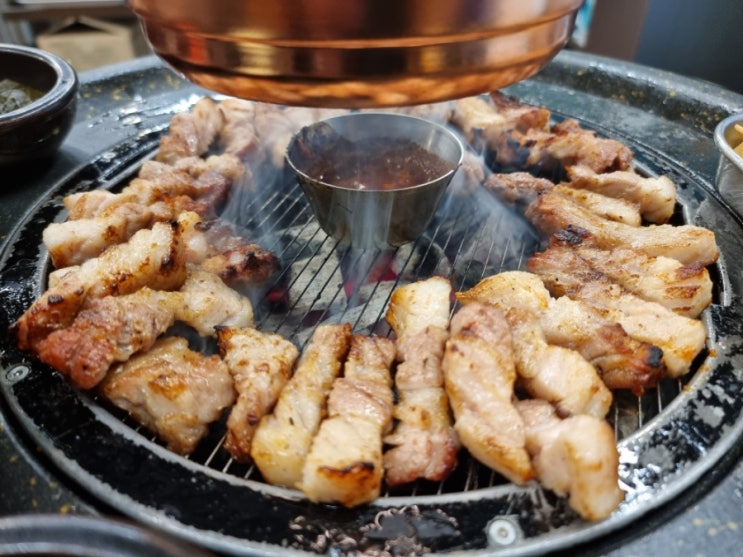  창원진해 용원동맛집 "원조부안집" 진해신항 삼겹살맛집 구워주는고기 파김치맛집