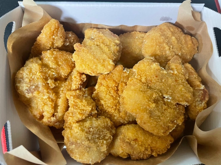  부산 정관 치킨 맛집 BBQ 치킨 메뉴 추천 : 순살크래커치킨