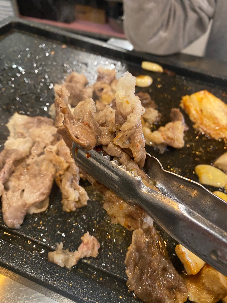 <군산 나운동 맛집> 나운동 봉달 고깃집. 맛 좋은 차돌박이. 신선한 육회비빔밥