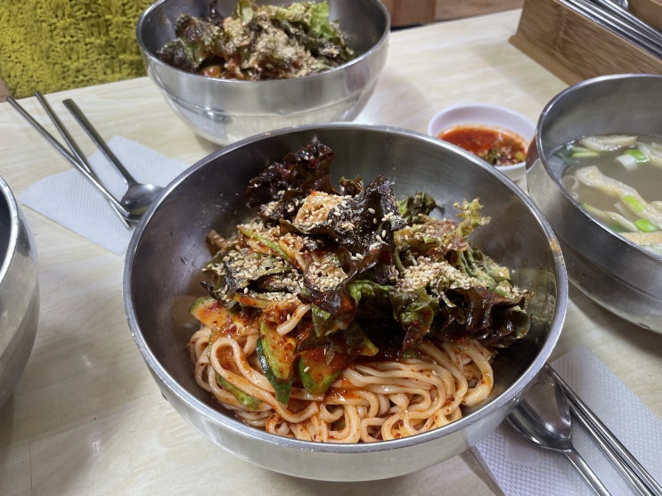  문래동 맛집 영일분식 칼비빔국수 후기