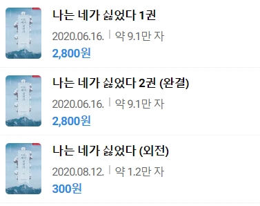판매중지) 키도-나는 네가 싫었다 (2/20) 판매중지) 키도-나는 네가 싫었다 (2/20)