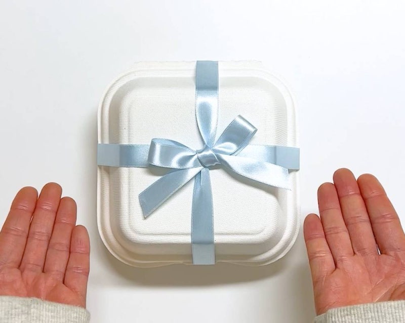 선물포장 상자 리본 묶는 방법｜리본 십자매기