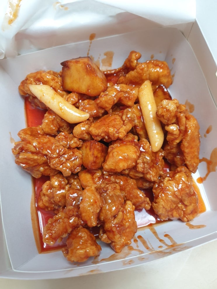  [태리로제] 로제떡볶이/달콤닭강정/중국당면