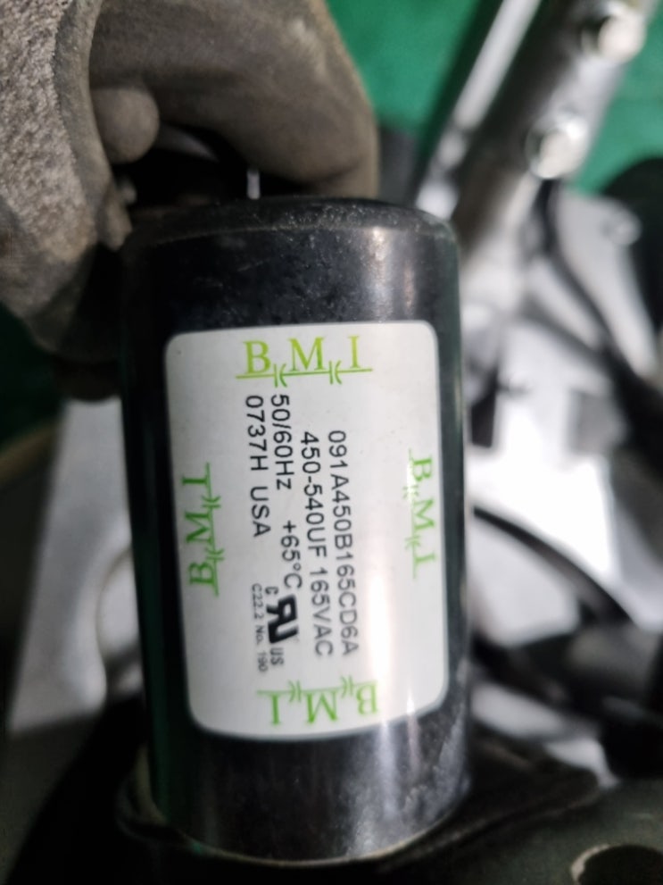  BMI 165VAC 540UF 호환콘덴서 호환캐패시터 AC콘덴서 안내