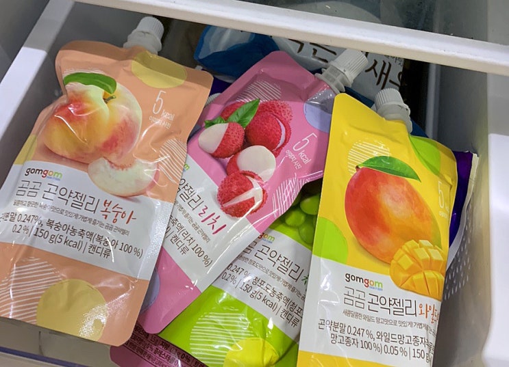  다이어트 최고의 가성비 간식 ‘곰곰 곤약 젤리’ 후기 (내돈내산, 재주문 5번 이상)
