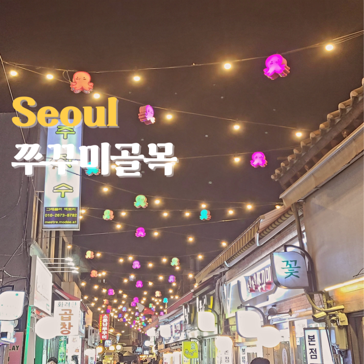  천호 놀거리 먹거리 쭈꾸미골목 천호쭈꾸미