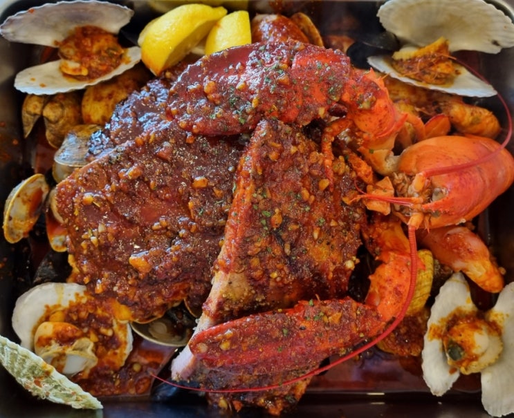  오이도 본점 la코코보일링 랍스터 맛 괜찮네<내돈내산>