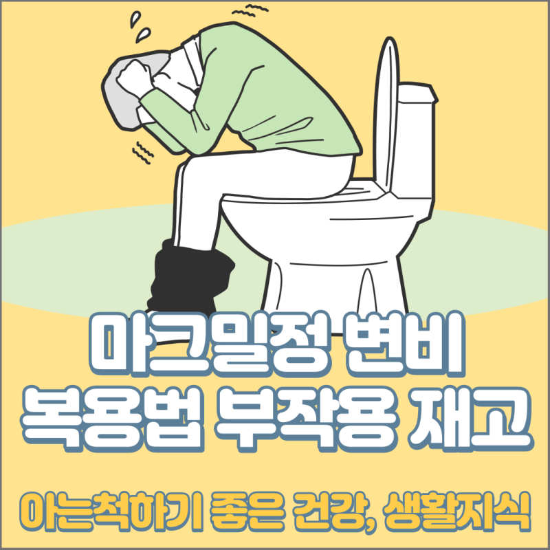 마그밀정 500mg 효과 가격 부작용 변비 약국 품절 재고 수산화 마그네슘 마그밀 복용법