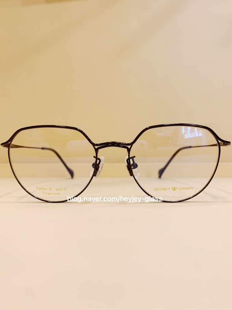 Secretcrown안경테+Xdrive lens