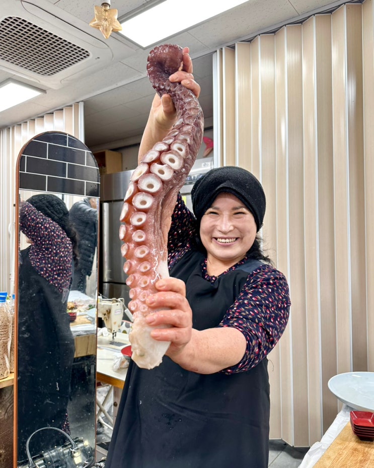  고성여행 거진항 맛집 태양맛집 이모카세 멋져부러
