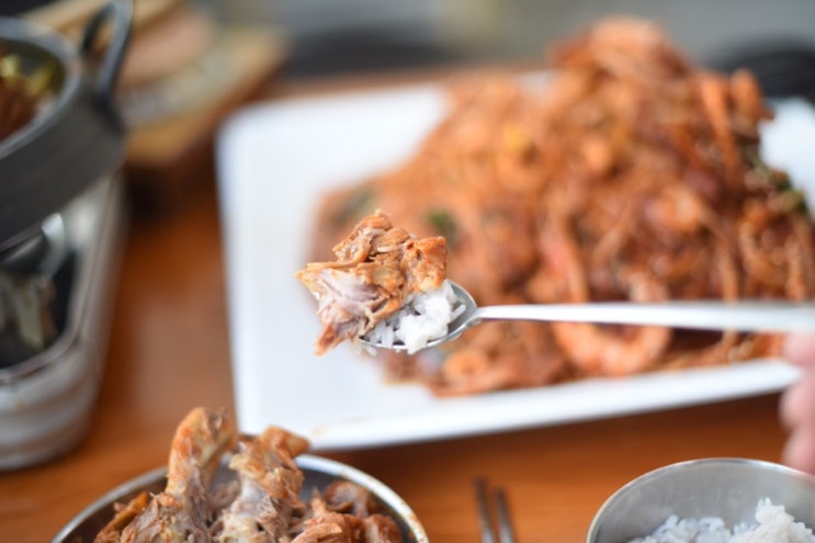  인천소래포구역 맛집] 천이재감자탕, 혼밥도 가능!