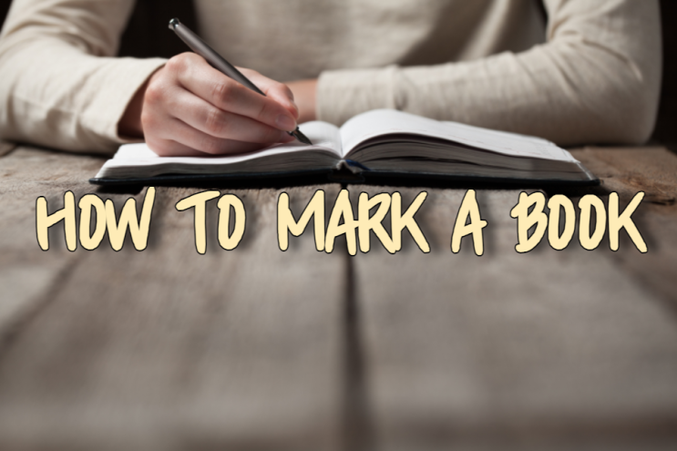 책에 표시하는 방법(HOW TO MARK A BOOK) - 영어독해, 영어해석