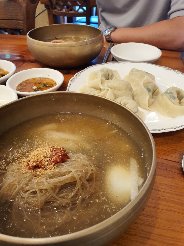  나주혁신도시맛집 한천냉면, 갈비도 맛있는데 냉면 육수가 기가 막혀!