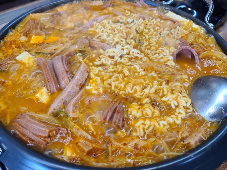  부여 부대찌개 맛집 별삼부대찌개 무한리필 최고다