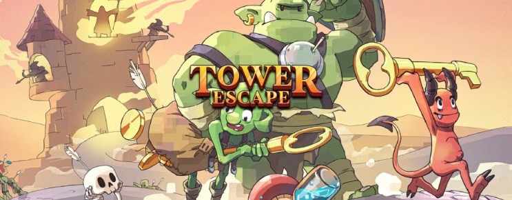 인디 게임 타워 이스케이프 맛보기 Tower Escape