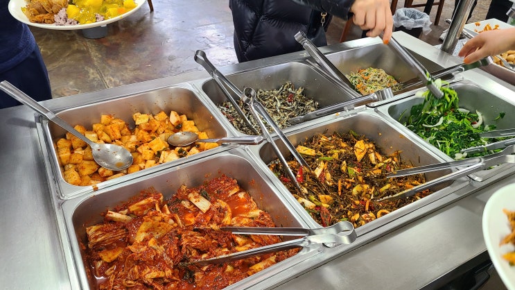 제주 이시돌목장 맛집 상명식당 점심뷔페 대박 8천원