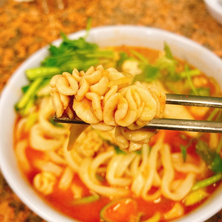  알곤이 칼국수 맛집 하니칼국수 드디어 영접했다..