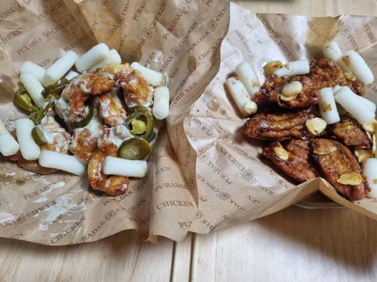  푸라닭 순살 블랙마요 후기!!