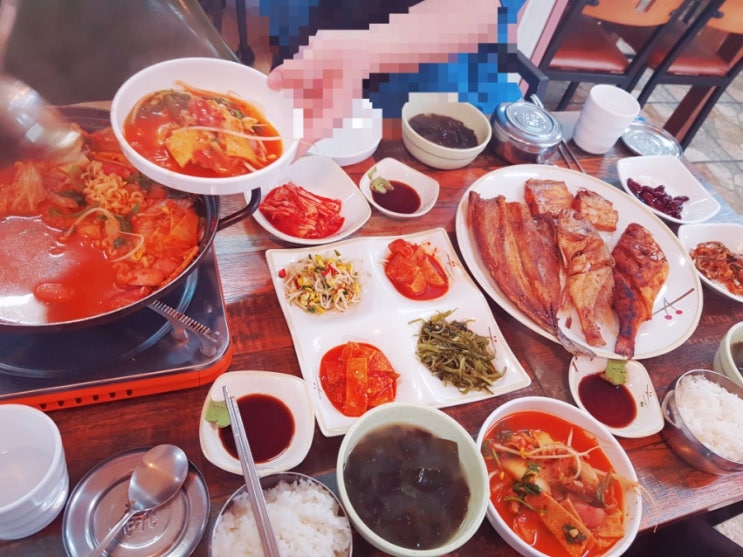  부대찌개 (Feat. 생선구이)