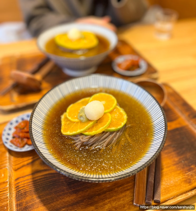 도토리키친 청귤소바 먹고왔어요 제주공항근처맛집 제주첫끼