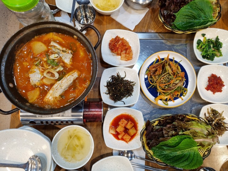  [남해] 아난티 남해 근처 멸치쌈밥 멸치 회 맛집 소나무정