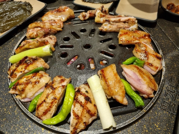  광명시철산동맛집 닭특수부위 "팔각도"/철산역숯불닭갈비,철산상업지구술집