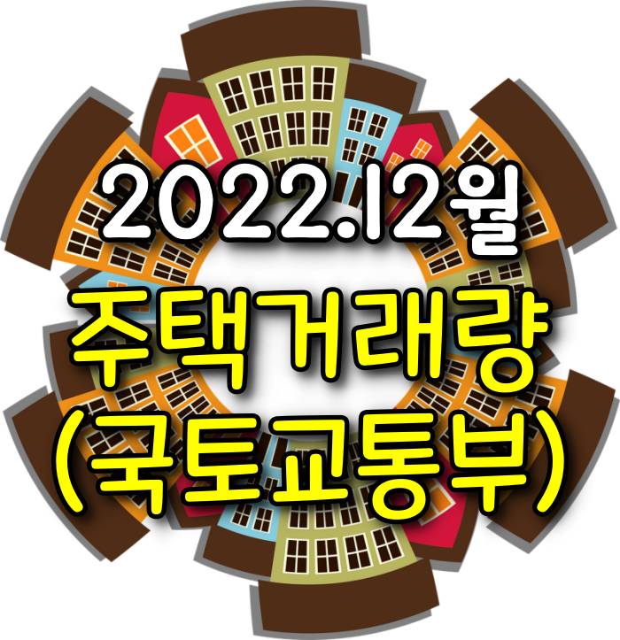  [광주.모두부동산] 광주광역시아파트 매매거래량, 전월세거래량 (2022년 12월)