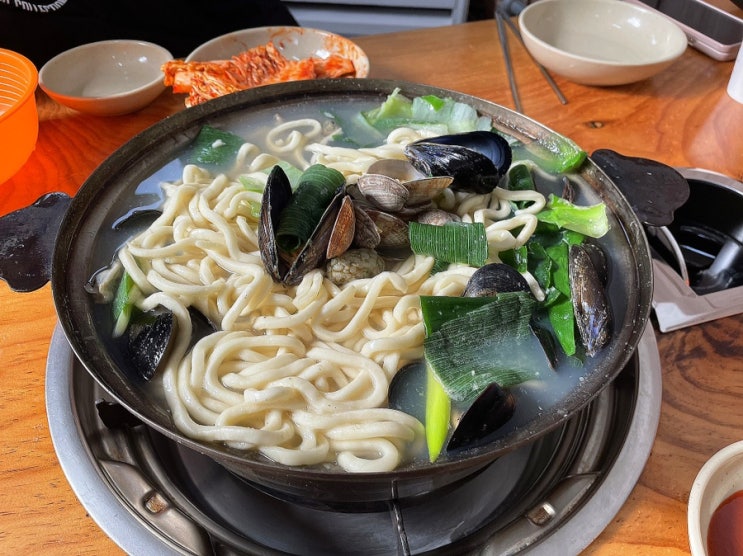 논산맛집 강경해물칼국수 줄서서까지 먹는 이유