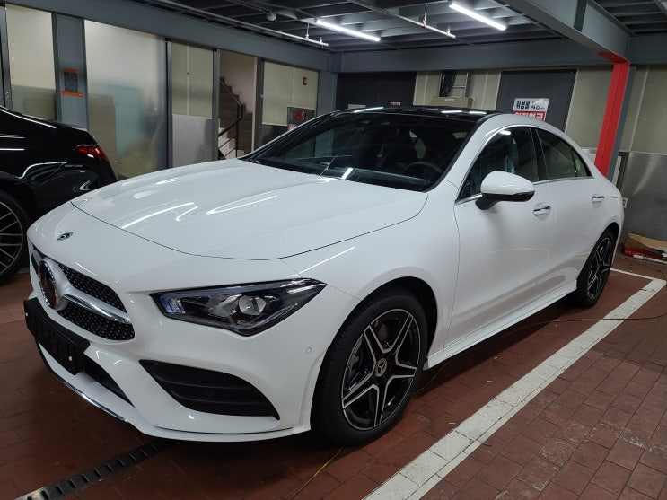  벤츠 서초전시장에서 2023 CLA250 4MATIC 신차 살 때 정비사 출장 검수 후기