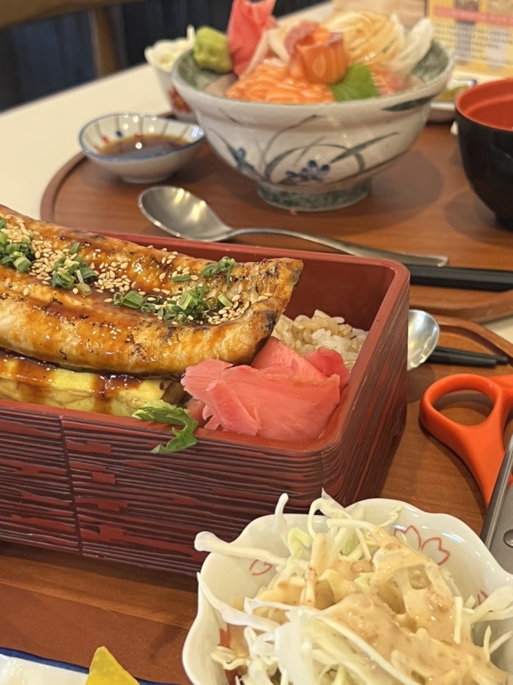  천안 불당동 맛집 배키욘방 타마 고우나 기동, 마리네이드 사케동