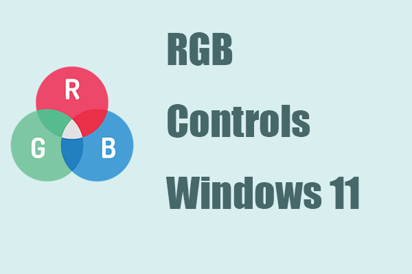 윈도우11 신규 업데이트에서 게이밍 RGB 컨트롤러를 지원 예정 입니다