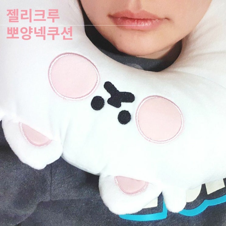  소소로운 뽀양이 넥쿠션 차량용목쿠션 (젤리크루추천인 JC03091)
