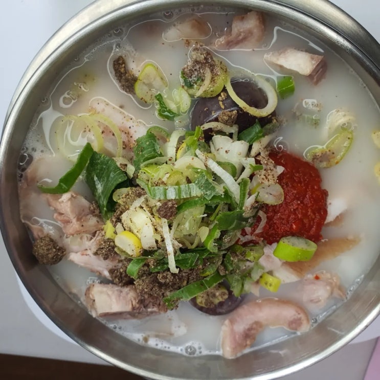 고척동 소문난 순대국 왕족발 - 포장술국 푸짐. 순대신선!