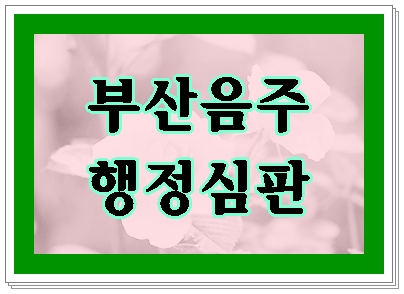부산 음주운전 행정심판 소중한 기회이기에 부산 음주운전 행정심판 소중한 기회이기에